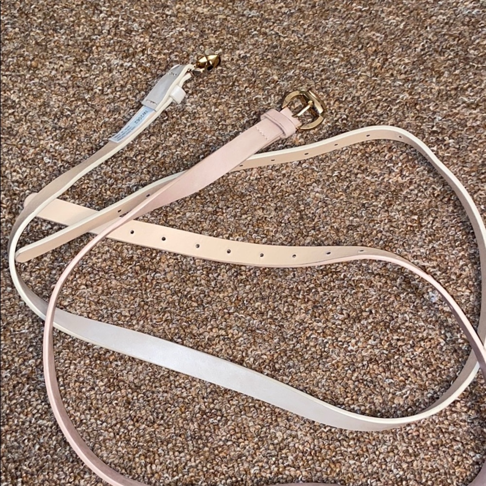Two belts